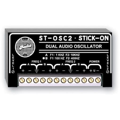 RDL ST-OSC2B – Audio oscillator 100 Hz & 400 Hz _Uit assortiment J&H licht en geluid