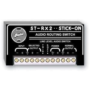 RDL ST-RX2 - Audio routing switcher