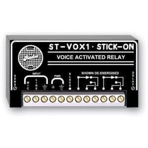 RDL ST-VOX1 – voice operated relay _Uit assortiment J&H licht en geluid