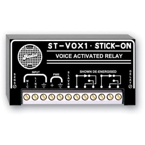 RDL ST-VOX1 – voice operated relay _Uit assortiment J&H licht en geluid