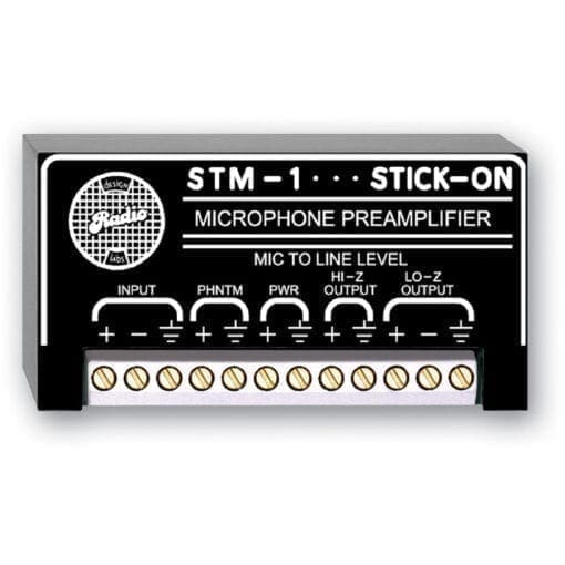 RDL STM-1 – microphone preamplifier _Uit assortiment J&H licht en geluid
