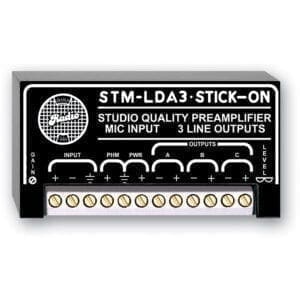 RDL STM-LDA3 – studio quality microphone preamp Microfoon Preamp J&H licht en geluid