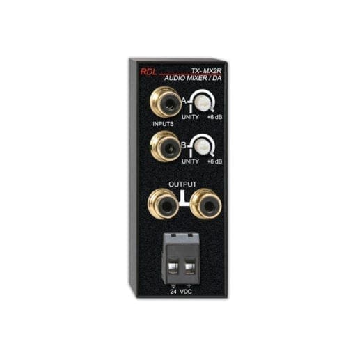 RDL TX-MX2R – audio mixer _Uit assortiment J&H licht en geluid