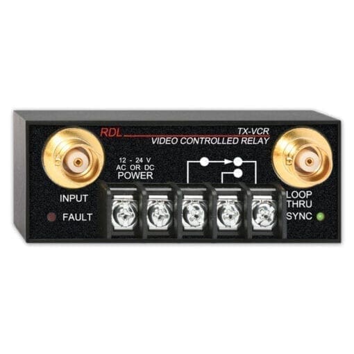 RDL TX-VCR – Video controlled relay Beeld solutions J&H licht en geluid