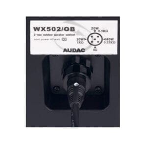 Audac WX302OW luidsprekerbox - wit - 100 Volt (set van 2 stuks)