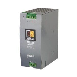 Audac PSD124 – power supply – 12V. – Din rail LED controller en voeding J&H licht en geluid