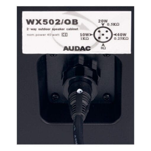 Audac Purra 5.2E/B – audio foreground set – zwart Geluidset J&H licht en geluid 4