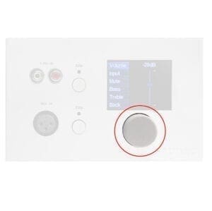 Audac – selectie button voor DW5066/MWX65 – wit _Uit assortiment J&H licht en geluid