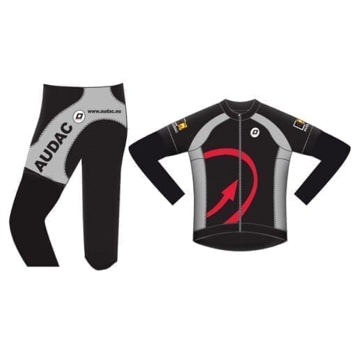 Audac Winter Cycling Set – XL Crew kleding en caps J&H licht en geluid