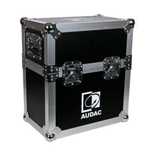 Caymon flightcase voor 2x Audac ATEO4-40725