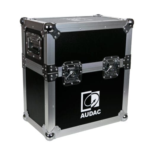 Caymon flightcase voor 2x Audac ATEO4 Geen categorie J&H licht en geluid 3