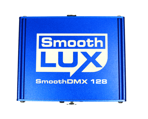 SmoothLUX SmoothDMX 128 – PC / tablet / smartphone DMX lichtsturing DMX sturing J&H licht en geluid 3