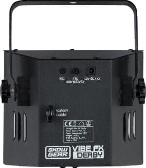 Showgear LED-discolamp Vibe FX Derby 10 W RGB-44406