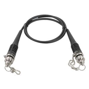 DMT Extension cable 1m with 2x Q-ODC2-F Audiovisueel J&H licht en geluid