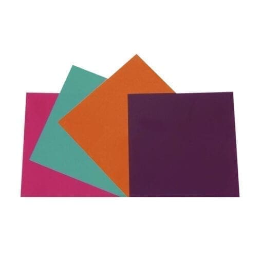 Showtec Par 56 Kleurenfilter set (roze, pauw-blauw, oranje en mauve) Entertainment- verlichting J&H licht en geluid