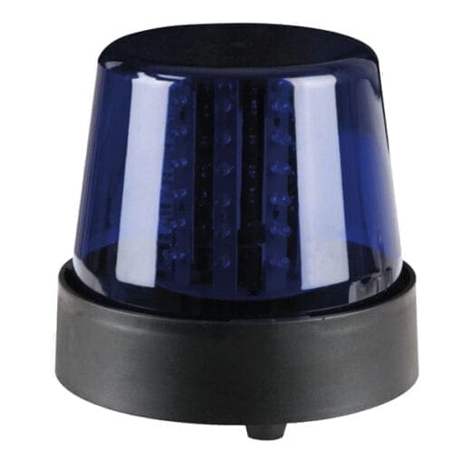 Showtec LED Police Light – blauw LED zwaailicht LED lichteffecten J&H licht en geluid