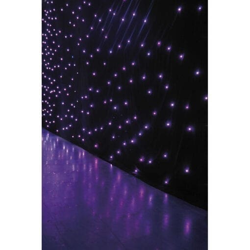 Showtec Star Dream  6x4m RGB Led doeken J&H licht en geluid 5