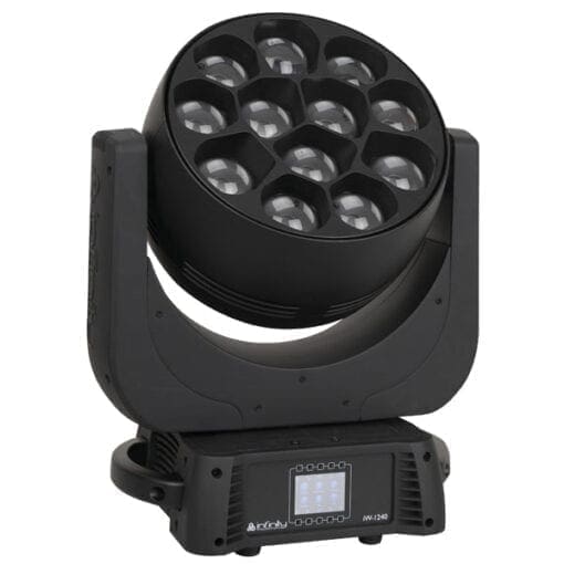 Infinity iW-1240 RDM – LED Wash Moving Head Geen categorie J&H licht en geluid