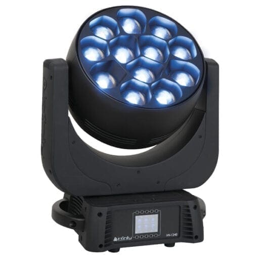 Infinity iW-1240 RDM – LED Wash Moving Head Geen categorie J&H licht en geluid 6