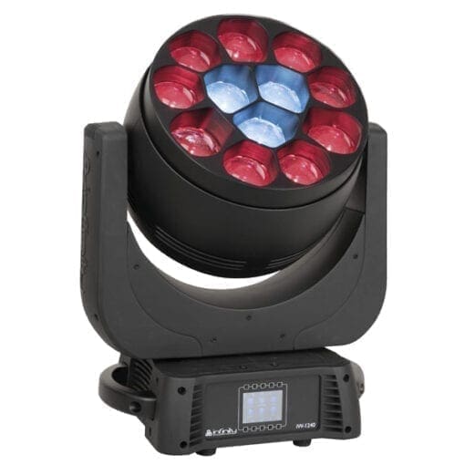 Infinity iW-1240 RDM – LED Wash Moving Head Geen categorie J&H licht en geluid 10
