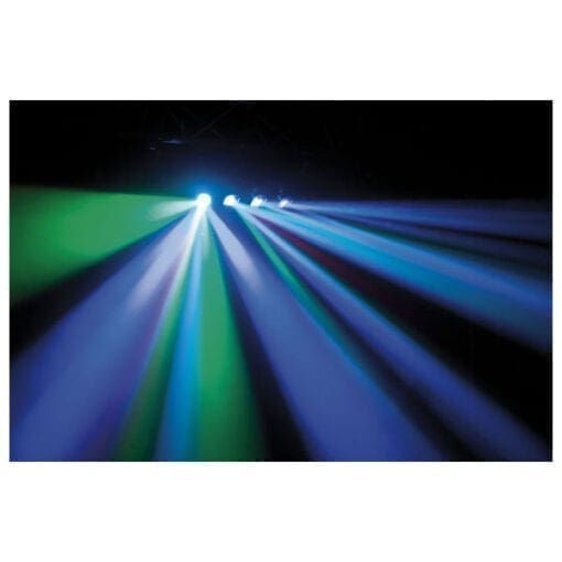 Showtec Inversion, viervoudige LED scan Led verlichting J&H licht en geluid 8