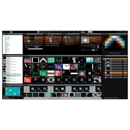 Arkaos Grand VJ Video Mixing Software Audiovisueel J&H licht en geluid 2