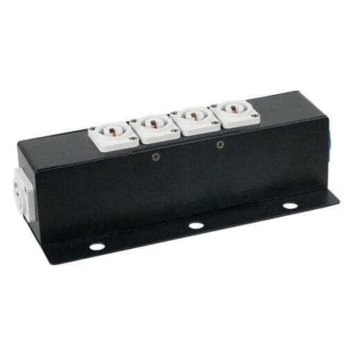 Showtec Powerport 5, Powercon in – 5 x Powercon uit Kabels en aansluitingen J&H licht en geluid 2