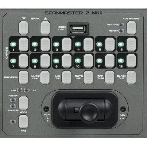 Showtec Scanmaster 2 MKII, DMX Controller _Uit assortiment J&H licht en geluid 4