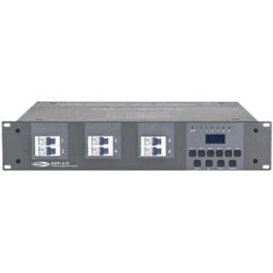 Showtec DDP-610S, 6-kanaals digitale dimmer, terminal aansluitingen Dimmerpacks J&H licht en geluid
