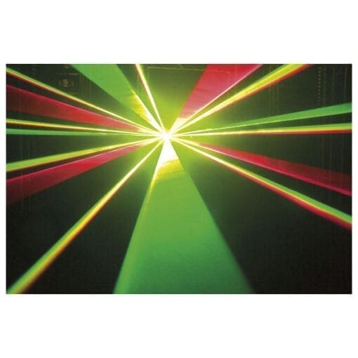 Showtec Galactic RGY-140 MKII, RGY DMX laser _Uit assortiment J&H licht en geluid 8