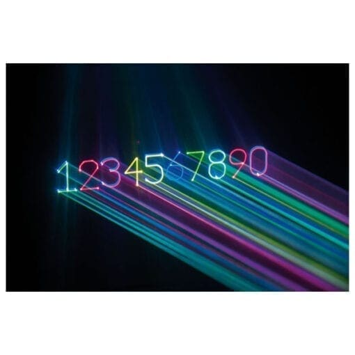 Showtec Galactic TXT – RGB text laser (DMX) Entertainment- verlichting J&H licht en geluid 8