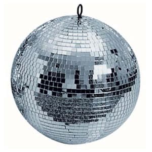 Showtec Spiegelbol, 20cm Entertainment- verlichting J&H licht en geluid