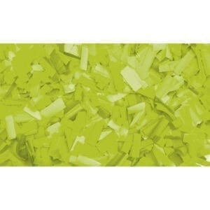 Showtec Fluoriserend groene confetti (vuurbestendig), 1 kg Confetti J&H licht en geluid