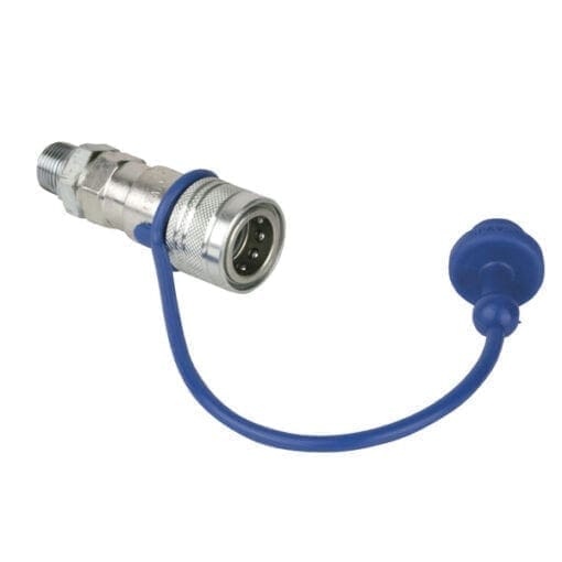 Showtec CO2 3/8″ naar Q-Lock adapter (female) CO2-accessoires J&H licht en geluid