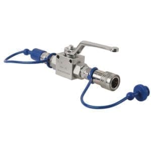 Showtec CO2 Q-Lock Shut-off valve CO2-accessoires J&H licht en geluid