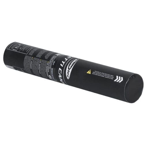 Showtec Handheld confetti kanon S (28 cm) – zilverkleurig metallic Draagbare confetti-kanonnen J&H licht en geluid