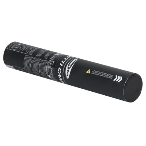 Showtec Handheld confetti kanon S (28 cm) – wit / zilverkleurig Draagbare confetti-kanonnen J&H licht en geluid