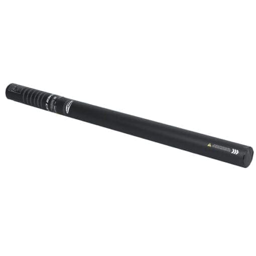 Showtec Handheld streamer kanon Pro (80 cm) – metallic zwart Confetti shooter J&H licht en geluid