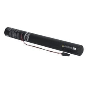 Showtec Elektrisch streamer kanon (50 cm) – metallic rood Confetti shooter J&H licht en geluid