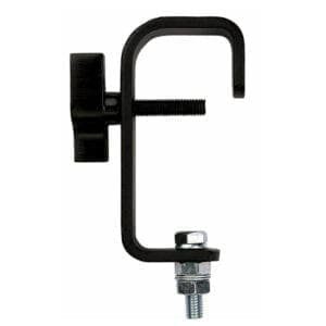 Showtec G-haak 50mm, zwart, max. 35 kg Klemmen J&H licht en geluid