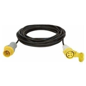 CM 4-polige motorkabel geel, 20 meter Kabels en aansluitingen J&H licht en geluid