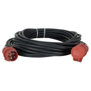 CM 4-polige motorkabel rood, 20 meter Kabels en aansluitingen J&H licht en geluid