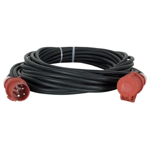 CM 4-polige motorkabel rood, 20 meter Kabels en aansluitingen J&H licht en geluid