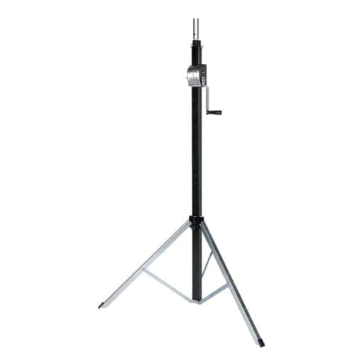 Showtec Basic 3800 Wind-Up statief, max. 380 cm / 80 kg _Uit assortiment J&H licht en geluid