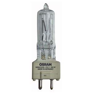 Osram M38 lamp, 230V/300W, GY9,5 fitting Entertainment- verlichting J&H licht en geluid