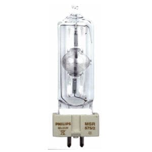 Philips MSR-575/2 gasontladingslamp, 575W, GX9.5 fitting Entertainment- verlichting J&H licht en geluid