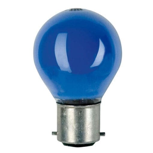 Showtec BC lamp, B22, 15W, Blauw (Op=Op) _Uit assortiment J&H licht en geluid