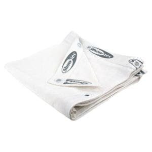 Showtec Vierkant doek wit, 4,4 x 4,4 meter Backdrops J&H licht en geluid