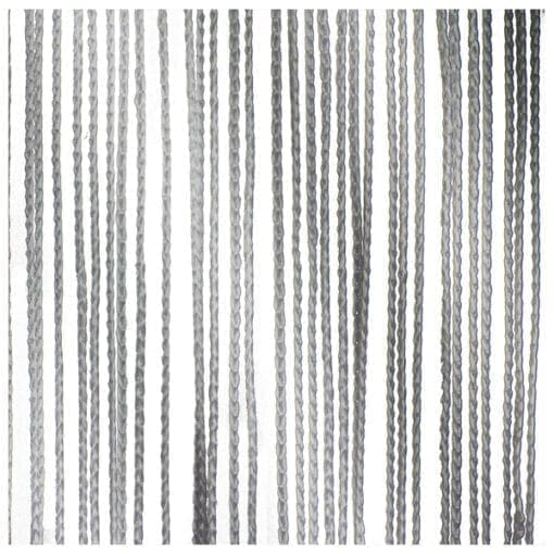 Showtec String gordijn – grijs (3 x 4 meter) Pipe & Drape J&H licht en geluid
