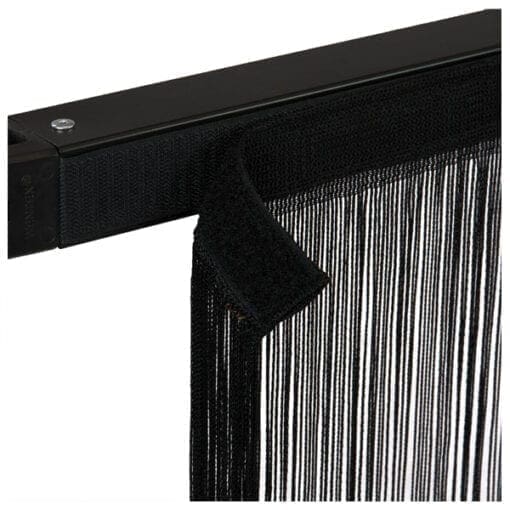 Showtec String gordijn – zwart (3 x 4 meter) Pipe & Drape J&H licht en geluid 2